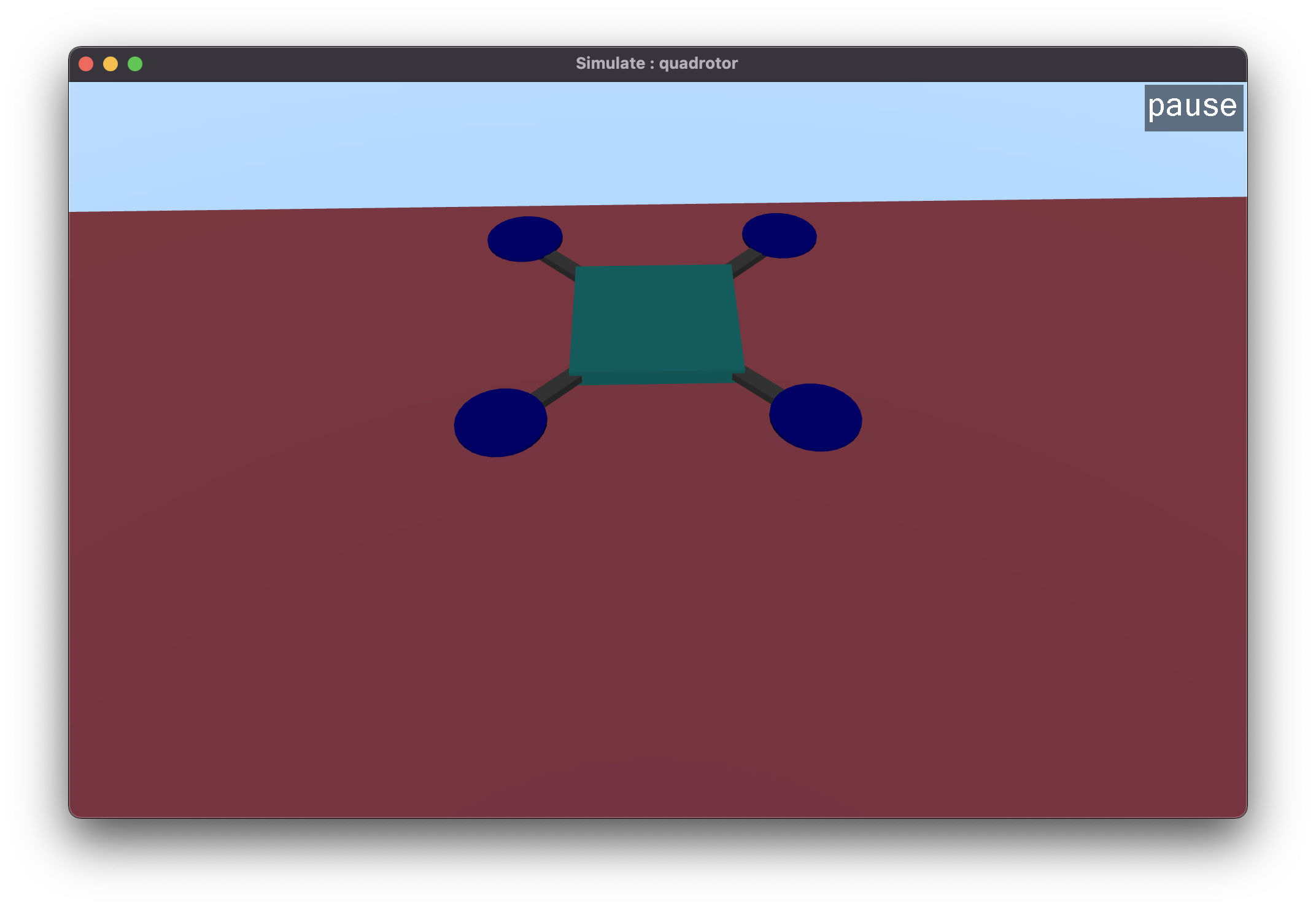 
Fig 5: Quadbody with rotor site
